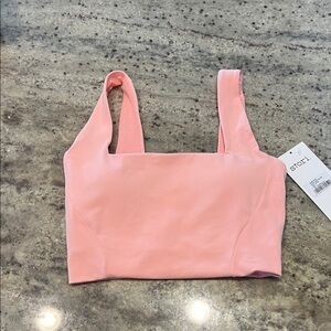 NWT STORI Pink Athletic Crop Top Size 2